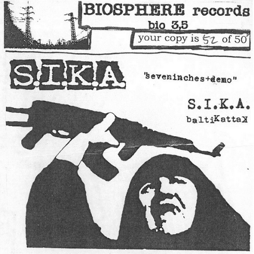 SUBSISTENCE IN KONTRA ATTITUDE - Baltikattak - Seveninches + Demo cover 