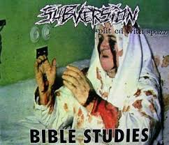 SUBVERSION - Spazz - Bible Studies / Untitled cover 