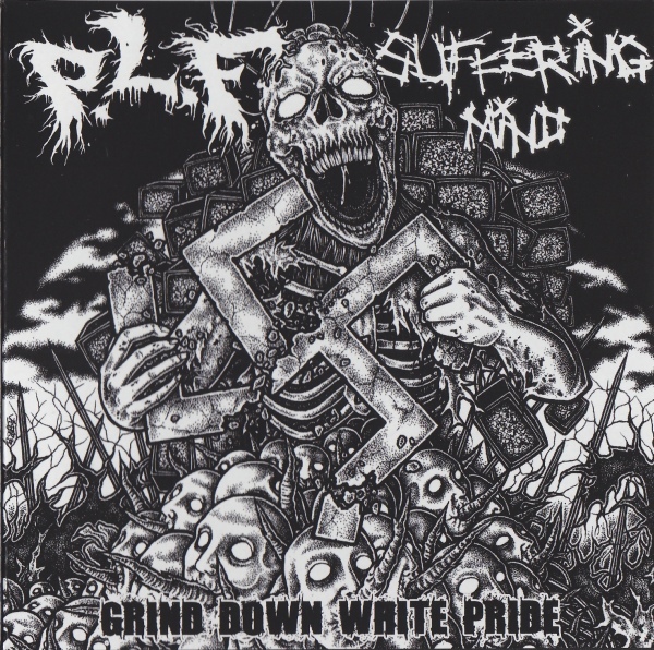 SUFFERING MIND - Grind Down White Pride cover 
