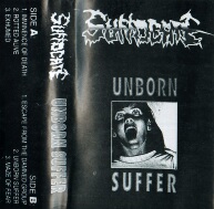 SUFFOCATE - Unborn Suffer cover 