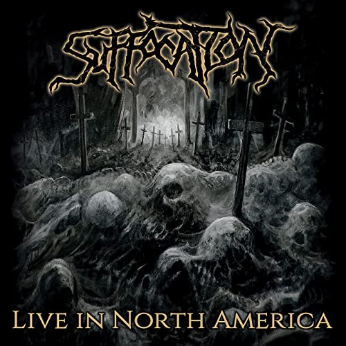 SUFFOCATION - Live in North America cover 