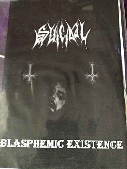 SUICIDAL - Blasphemic Existence cover 