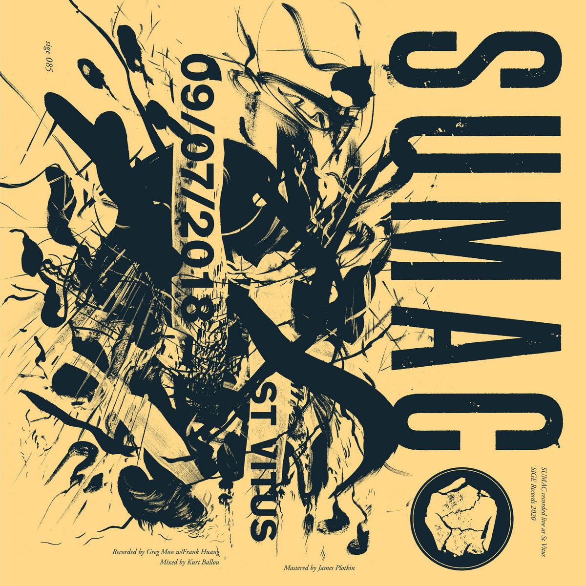 SUMAC - St Vitus 09/07/2018 cover 