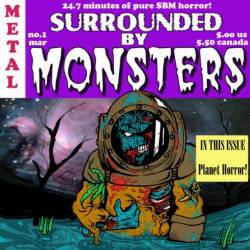 SURROUNDED BY MONSTERS - Planet Horror cover 