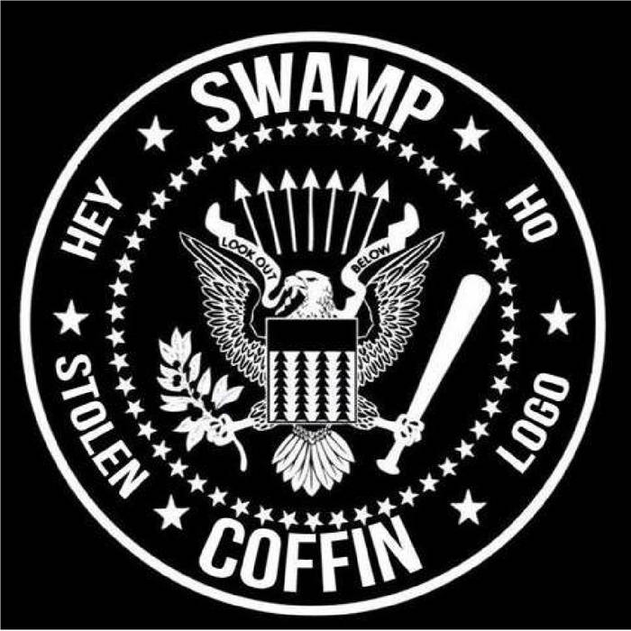 SWAMP COFFIN - Hey Ho, Stolen Logo cover 