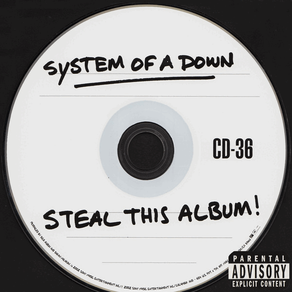 SYSTEM OF A DOWN - Steal This Album! cover 