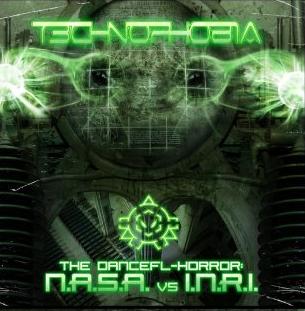 T3CHN0PH0B1A - The DanceFl-Horror: N.A.S.A. vs I.N.R.I. cover 