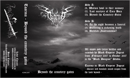 TAARMA - Beyond the Cemetery Gates cover 