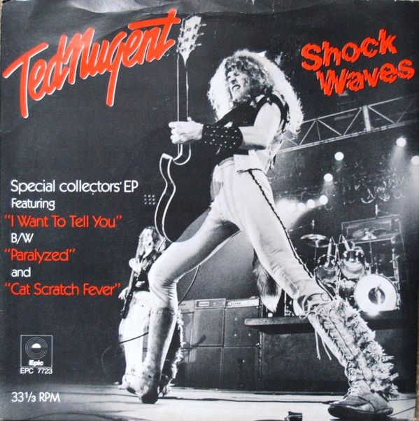 TED NUGENT - Shock Waves cover 