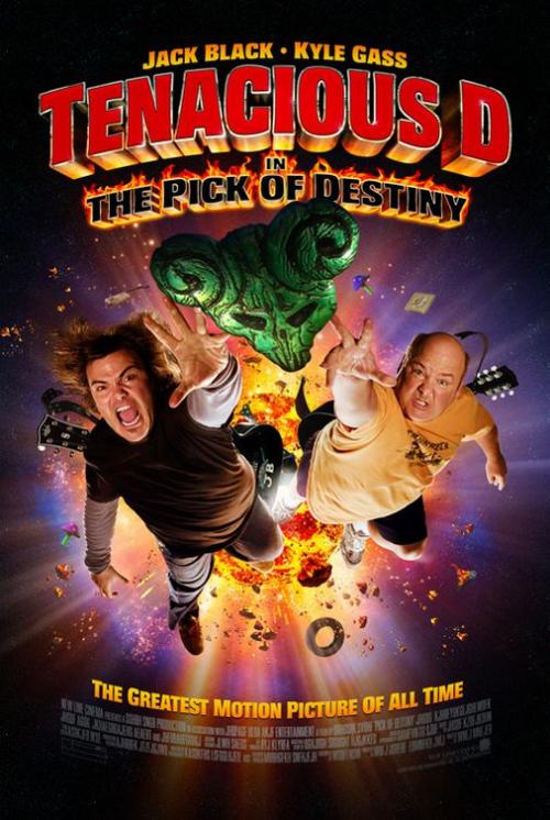 TENACIOUS D - Tenacious D in The Pick of Destiny cover 