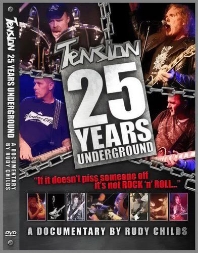 TENSION - Tension: 25 Years Underground cover 