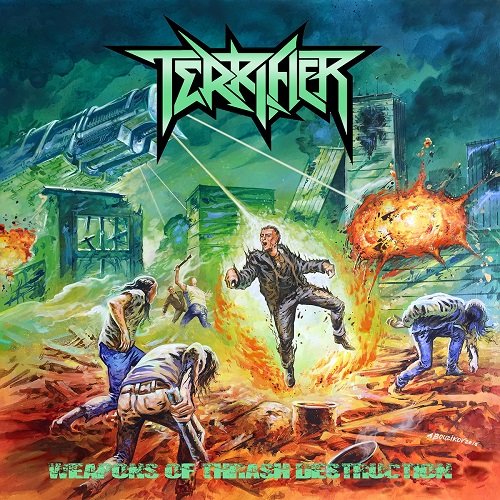 TERRIFIER - Weapons of Thrash Destruction cover 