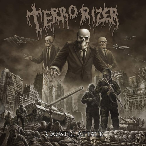 TERRORIZER - Caustic Attack cover 