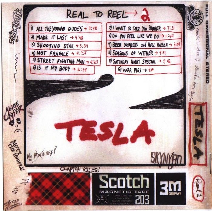 TESLA - Real To Reel 2 cover 