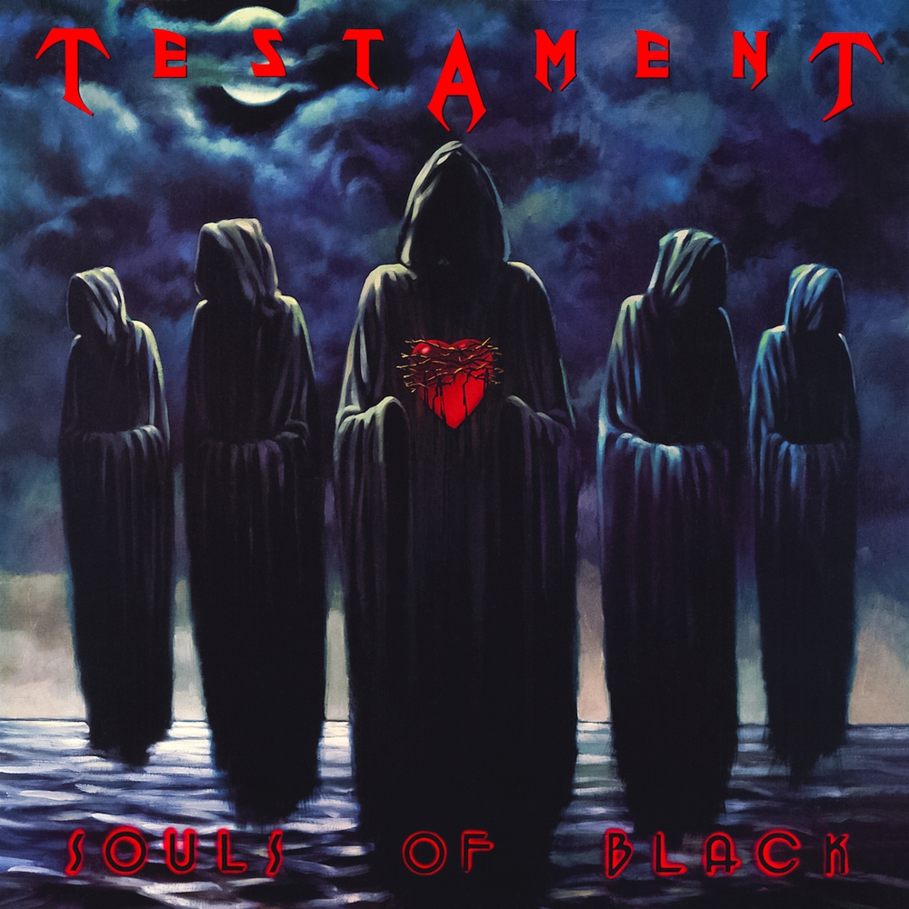 TESTAMENT - Souls of Black cover 