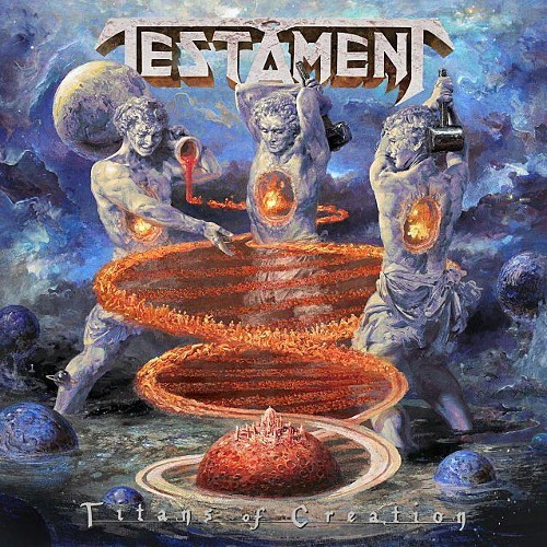 TESTAMENT - Titans Of Creation cover 