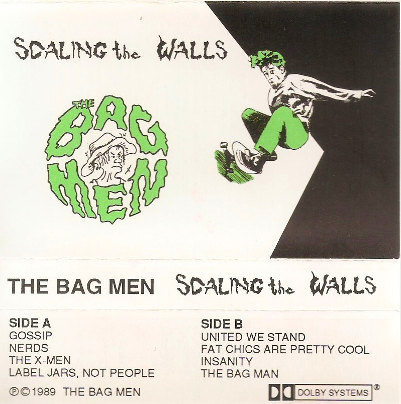 THE BAG MEN - Scaling The Walls cover 