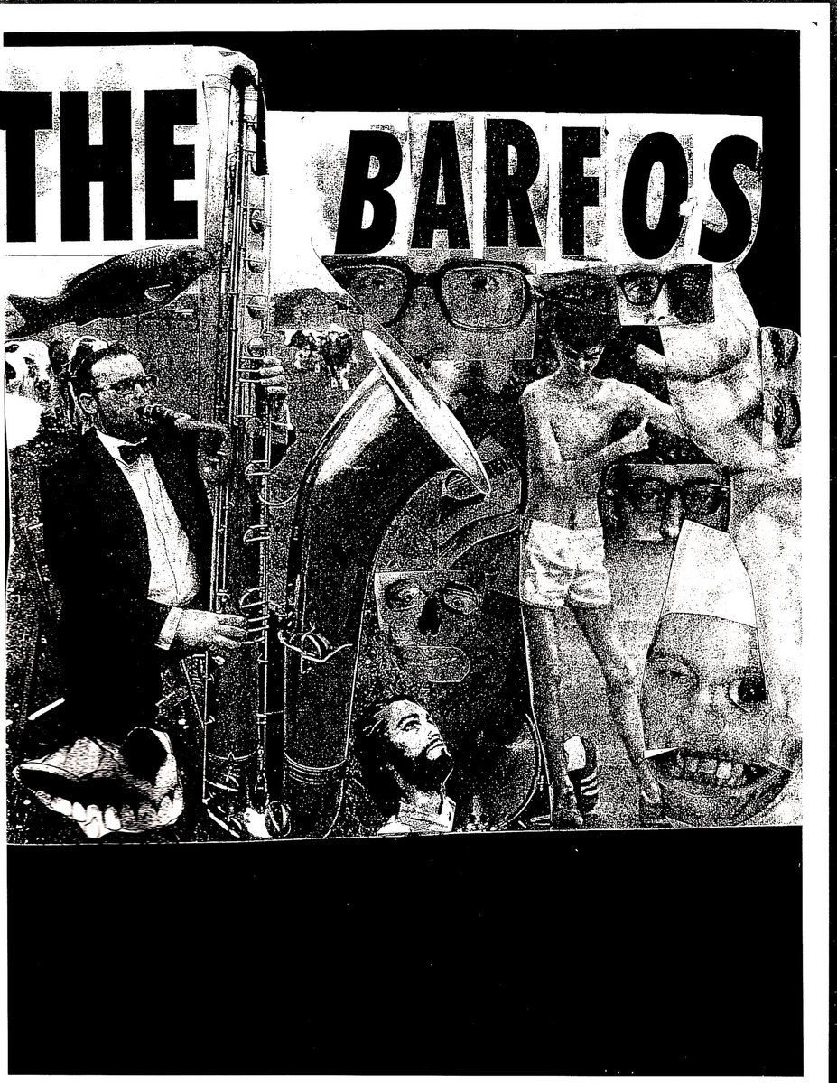 THE BARFOS - Earthquake Ditties 1995 cover 