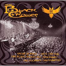 THE BLACK CROWES - Freak 'n' Roll... Into the Fog cover 