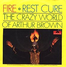 THE CRAZY WORLD OF ARTHUR BROWN - Fire / Rest Cure cover 