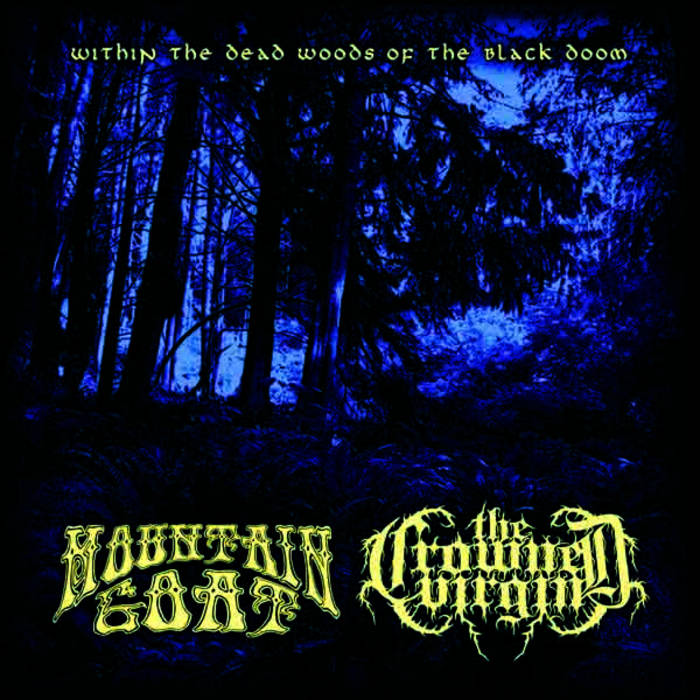 THE CROWNED VIRGIN - Within The Dead Woods Of The Black Doom cover 