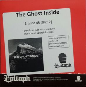 THE GHOST INSIDE - Engine 45 cover 