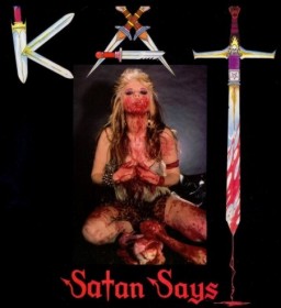 THE GREAT KAT - Satan Says cover 