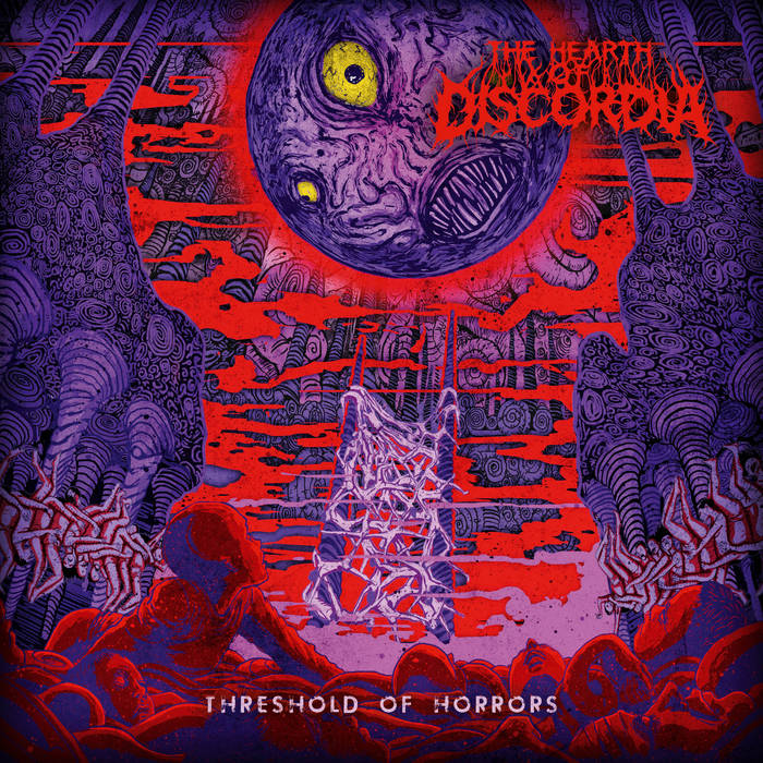 THE HEARTH OF DISCORDIA - Threshold Of Horrors cover 