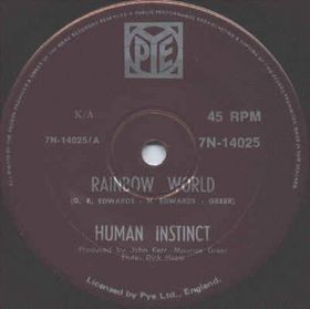 HUMAN INSTINCT - Rainbow World / Highway cover 