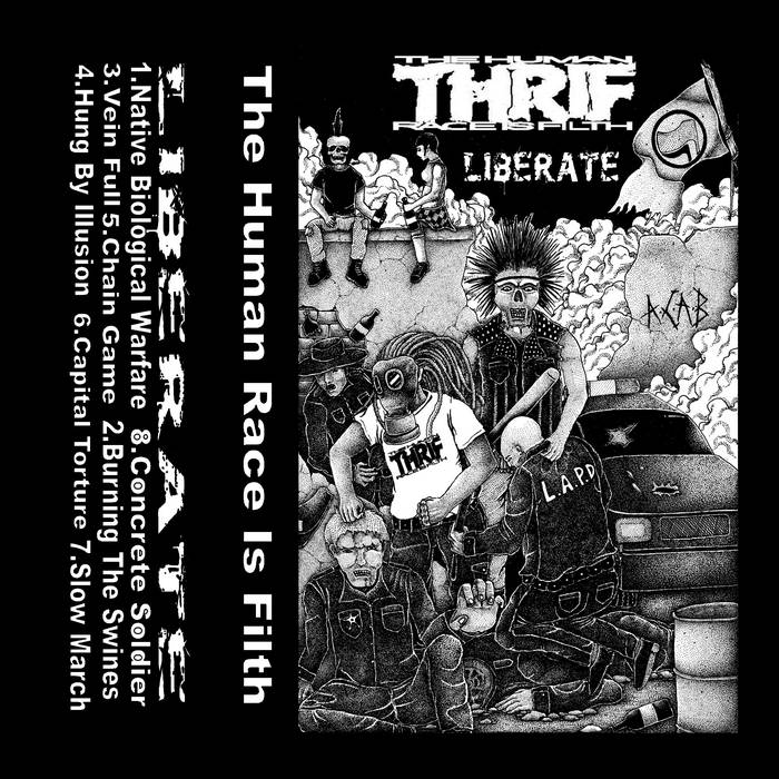 THE HUMAN RACE IS FILTH - Liberate cover 
