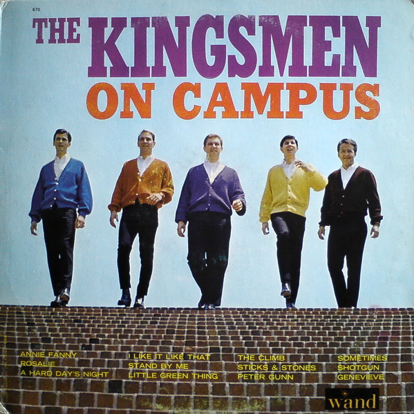 THE KINGSMEN - On Campus cover 