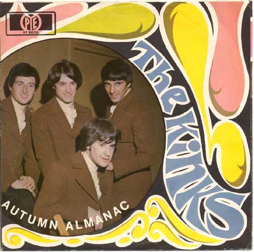 THE KINKS - Autumn Almanac / Mister Pleasant cover 