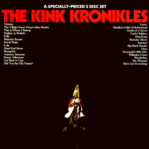 THE KINKS - The Kink Kronikles cover 