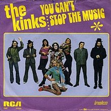 THE KINKS - You Can't Stop The Music cover 