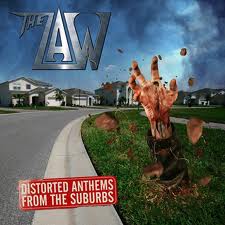 THE LAW - Distorted Anthems From the Suburbs cover 