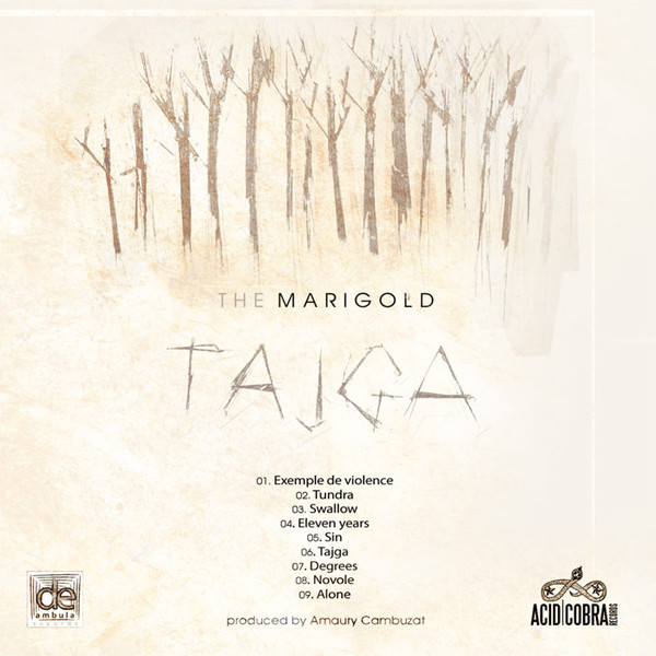 THE MARIGOLD - Tajga + Let The Sun EP ‎ cover 
