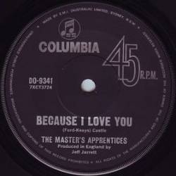 THE MASTERS APPRENTICES - Because I Love You cover 