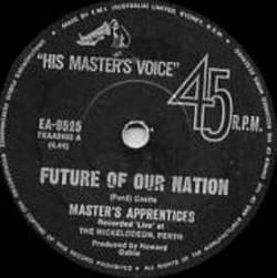 THE MASTERS APPRENTICES - Future of our Nation cover 