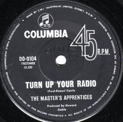 THE MASTERS APPRENTICES - Turn Up Your Radio cover 