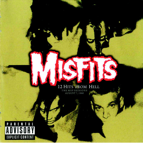 THE MISFITS - 12 Hits From Hell: The MSP Sessions cover 