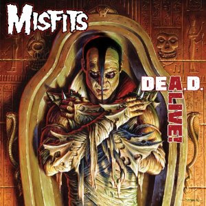 THE MISFITS - Dea.d. Alive! cover 