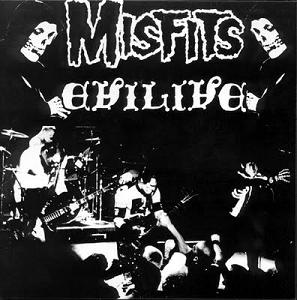 THE MISFITS - Evilive cover 