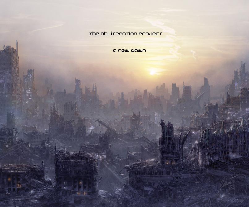 THE OBLITERATION PROJECT - A New Dawn cover 