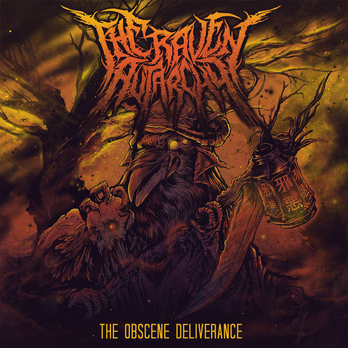 THE RAVEN AUTARCHY - The Obscene Deliverance cover 
