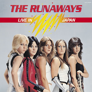 THE RUNAWAYS - Live in Japan cover 
