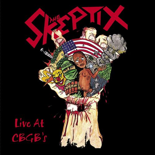 THE SKEPTIX - Live At CBGB's cover 