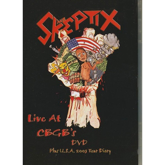 THE SKEPTIX - Live At CBGB's cover 