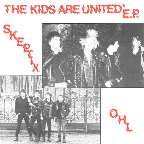 THE SKEPTIX - The Kids Are United E.P. cover 