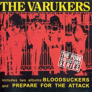 THE VARUKERS - Bloodsuckers / Prepare For The Attack cover 