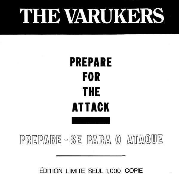 THE VARUKERS - Prepare For The Attack cover 